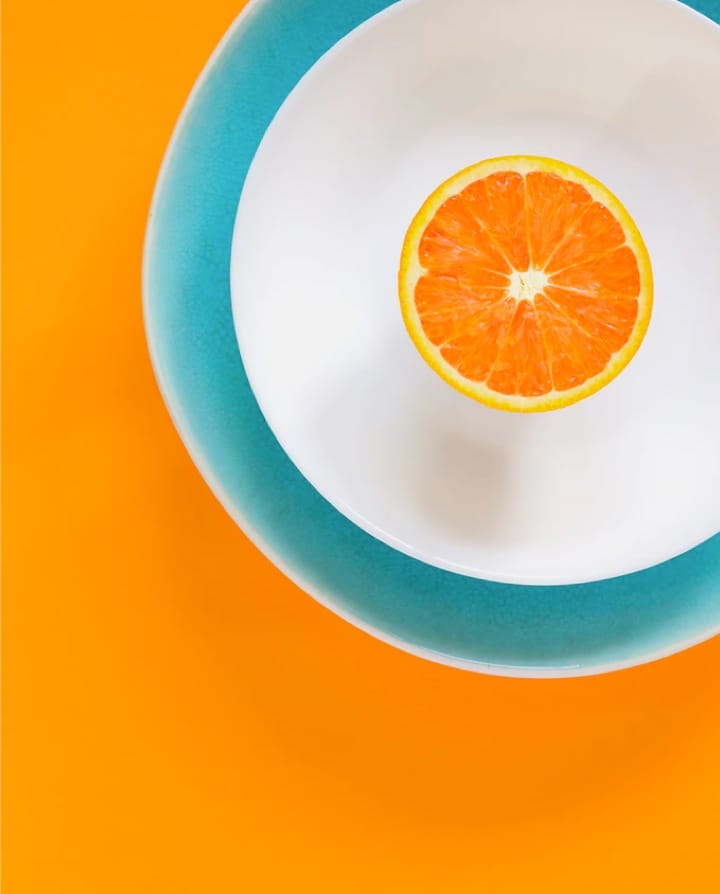 Sliced orange